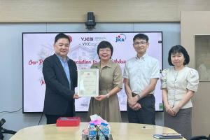 TRƯỜNG KINH DOANH VÀ SÁNG TẠO VIỆT – NHẬT GẶP MẶT, TRI ÂN ÔNG NISHIKAWA NAOTAKA – CỐ VẤN HÌNH THÀNH DỰ ÁN, VĂN PHÒNG JICA VIỆT NAM VÀ CHÀO MỪNG NGƯỜI KẾ NHIỆM - BÀ EGUCHI KOZUE